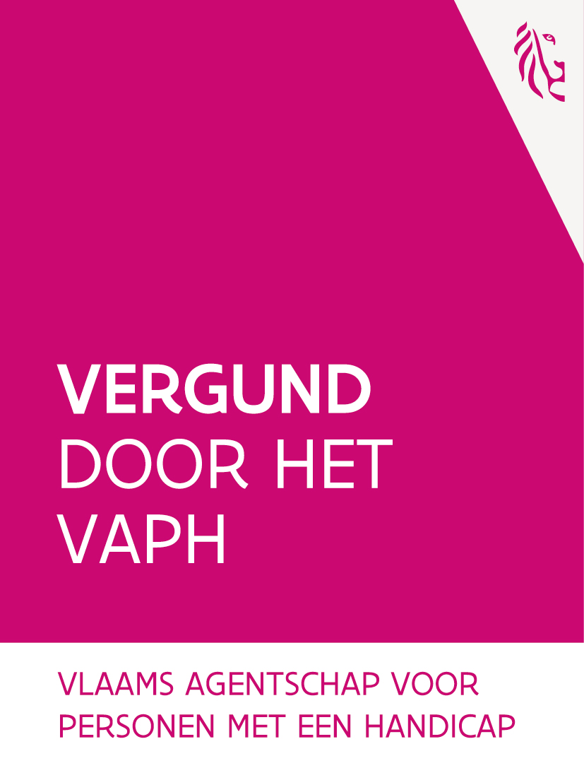 Vergund door VAPH