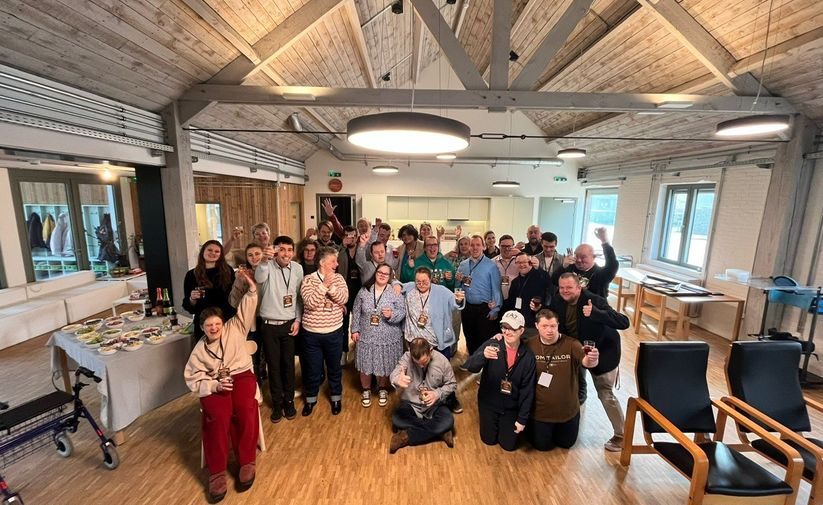 Dagcentrumcliënten palmen gewezen feestzaal Smoutmolen in